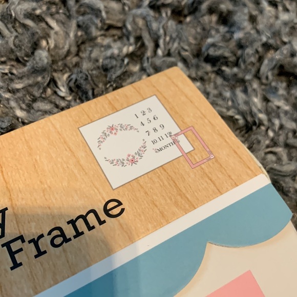 Monthly birthday blanket & felt frame - Picture 2 of 3